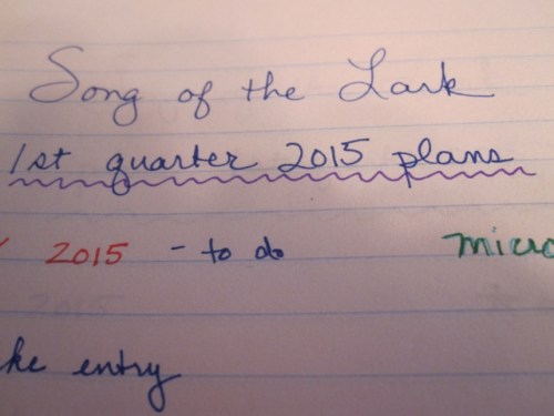 Some notes I'm working on