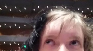 Intermission, May 22 Beethoven/Brahms show! I look forward to continuing the dual traditions of feathered hairpieces and intermission selfies in 2015-2016! :)